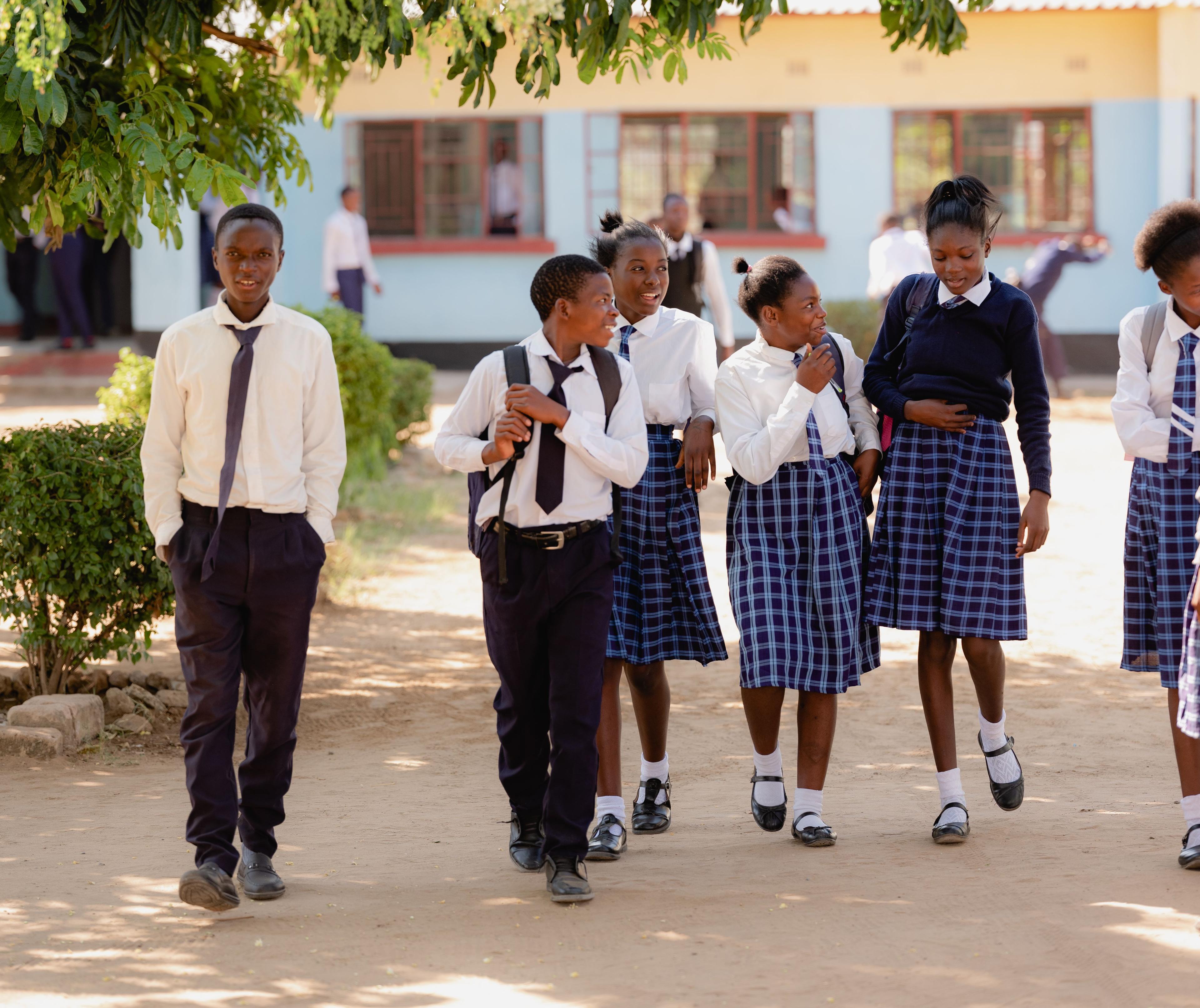Nakatindi school Zambia